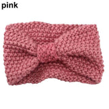 1PC Women Lady Crochet Cross Bowknot Turban Knitted Head Wrap Braiders Ear Warmer Braider Hair Styling Tools Accessories