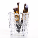 Make up bag Case Butterfly Pattern Acrylic Brush Pen Container Make Up Borstel Houder Cosmetic Clear Useful Makeup Tool Kits