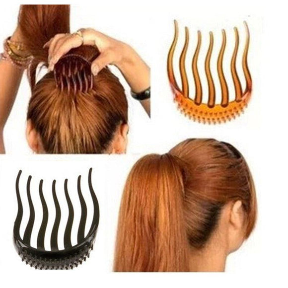 Fashion Women Hair Styling Clip Stick Bun Maker Braid Tool Hair Accessories