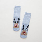 Women Warm Cotton Socks Lovely Animal Pattern Autumn Winter Cartoon Christmas Gifts Thick Adult Mid-calf New Christmas Socks