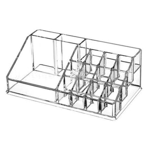 Lipstick Holder Display Stand Clear Acrylic Cosmetic Organizer Makeup Case Sundry Storage make up organizer organizador