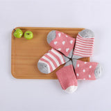 ChanJoyCC 5 Pair/lot Baby Socks Neonatal Spring and Autumn Mesh Cotton Kids Girls Boys Children Socks Kids Clothing