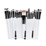 Brush Make Up Tool Kits 20 Pcs Brushes With Wool Brush Set Foundation Eyebrow Eyeshadow Beauty Tool Easy To Wear