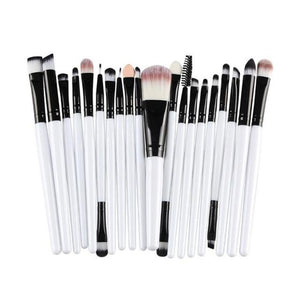 Brush Make Up Tool Kits 20 Pcs Brushes With Wool Brush Set Foundation Eyebrow Eyeshadow Beauty Tool Easy To Wear