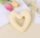 1 PC Cute Heart Shape Tiaras Hair Styling Tool Women Girls Sponge Bract Head Meatball Hair Bun Maker Ring Donut Free Shipping