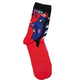 JULY'S SONG Happy Socks Men Funny Art Dress Socks Color Lot Men's Summer Fashion Socks Set Print Van Gogh Art Socks