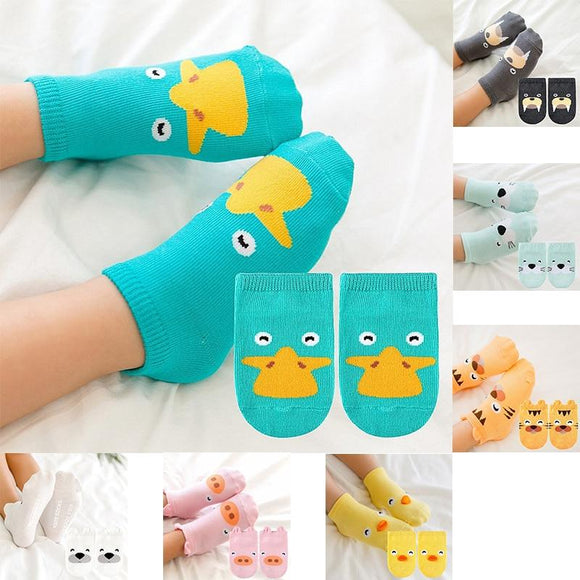 2018 socks kids girl boy baby socks cotton cartoon cute animal autumn and winter socks warm autumn and winter socks W0186