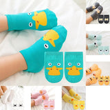 2018 socks kids girl boy baby socks cotton cartoon cute animal autumn and winter socks warm autumn and winter socks W0186