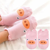 2018 socks kids girl boy baby socks cotton cartoon cute animal autumn and winter socks warm autumn and winter socks W0186