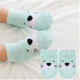 2018 socks kids girl boy baby socks cotton cartoon cute animal autumn and winter socks warm autumn and winter socks W0186