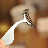 1 PC Eyelash Tweezers Beauty Makeup Tools Multifunction Stainless Auxiliary False Eyelash Clip Make Up Accessories Tools