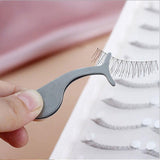 1 PC Eyelash Tweezers Beauty Makeup Tools Multifunction Stainless Auxiliary False Eyelash Clip Make Up Accessories Tools