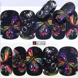 YWK 31 Styles Flower Vintage Nail Art Water Transfer Sticker Decals DIY Tips