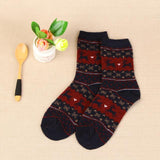 Women's Socks Lady Christmas Gift Sock Fashion Winter Cute Wool 3d Ladies Crazy Sock Female Thermal Warm Animal Socks