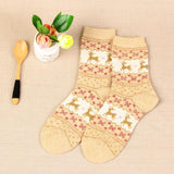 Women's Socks Lady Christmas Gift Sock Fashion Winter Cute Wool 3d Ladies Crazy Sock Female Thermal Warm Animal Socks