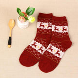 Women's Socks Lady Christmas Gift Sock Fashion Winter Cute Wool 3d Ladies Crazy Sock Female Thermal Warm Animal Socks