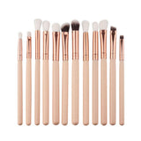 20F# 12pcs Professional new makeup brushes tools set Make up Brush tools kits eye shadow Brushes Golden brush set