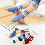 Tukla Babe Children Socks New Autumn Winter Cotton Cartoon Pattern Kids 1-15Year Boys Girls Socks 5 Pairs Pack Child Clothing