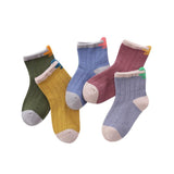 1 Pair Children Socks Cotton 2018 New Autumn School Students Short Sock Toddler Boys Sports Comfortable Socks For Kids 2-12 Y