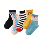 1 Pair Children Socks Cotton 2018 New Autumn School Students Short Sock Toddler Boys Sports Comfortable Socks For Kids 2-12 Y