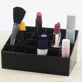 1pc Plastic Lipstick Organizer Makeup 24 Stand Trapezoid Clear Lipstick Lotion Make Up Cosmetic Tool Kit Holder Cosmetic Set