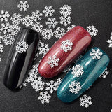 The white snow 3D Nail Art Decoration Snow Flakes Accessories Manicure Nail Art for DIY