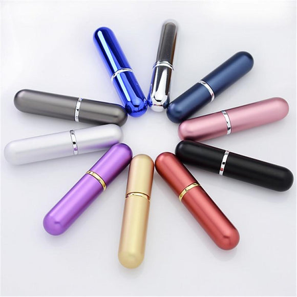 5ML Mini Portable Makeup Kit Perfume Atomizer Multicolor Refillable Perfume Spray Bottle Dispenser Make Up Tools Gift