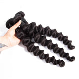 Loose Deep Wave Bundles 1 3 4 PCS Brazilian Hair Bundles Remy Human Hair Extensions Natural Color Hair Weave Bundles