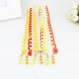 6pcs/lot Rainbow Color Cute Girl Curler Hair Braid hair styling tools hair roller Braid Maintenance The princess hair accessory