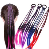 Women Girls Fashion Headband Twist Braid Rope Simple Rubber Band Hair Accessories Braiders Styling Tools