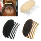 White/Black/Coffee Combs Women Fashion Women Hair Combs Ornaments Hair Bun Maker Braid DIY Tool Hair Accessories